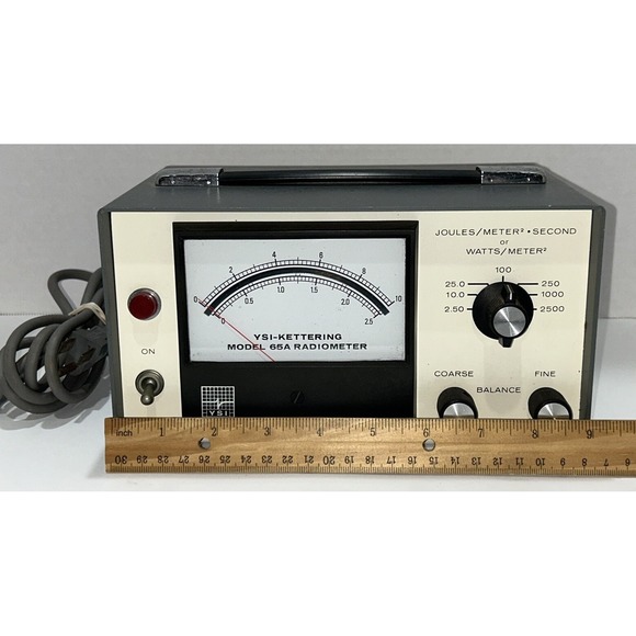 YSI Kettering Radiometer 65A Sensor Yellow Springs Instrument Powers On